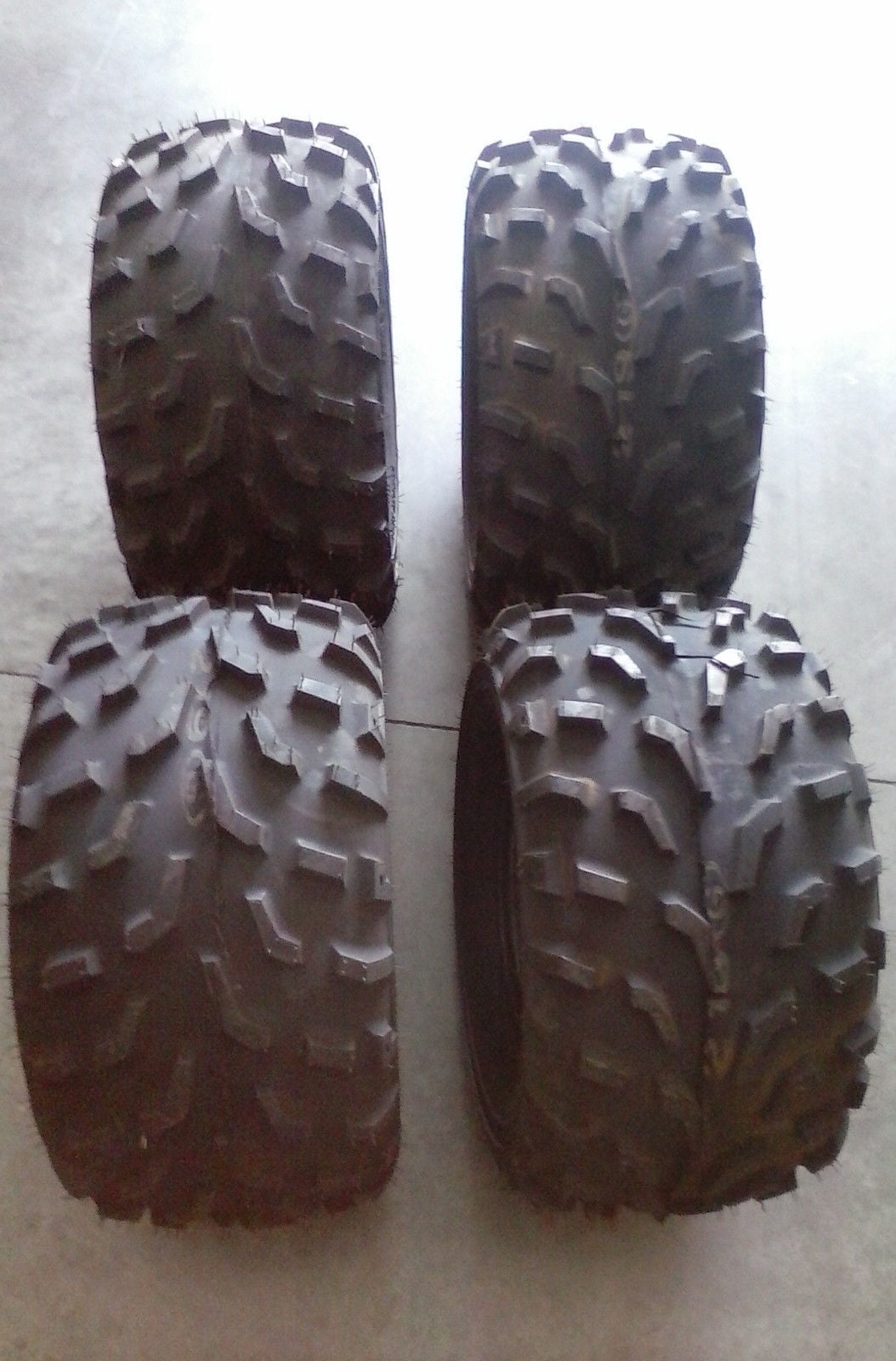 KAWASAKI MULE TIRE SET FRONT & REAR 22X1110 221110 GOODYEAR NEW