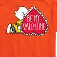 thumbnail image 3 of Peanuts - Be My Valentine - Men's Short Sleeve Graphic T-Shirt, 3 of 6