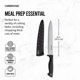 thumbnail image 3 of Cuchillo para rebanar Farberware Edgekeeper de 20 cm de alto, acero inoxidable, 3 of 7