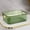Green, variant on Winter Poetry Upgrade Semi-Transparent Acrylic Storage Organizer Box, 9.2x6.3x3.3in Makeup Holder, Multipurpose Cosmetic & Office Container C