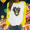 thumbnail image 1 of TaTaai Hoodies Shirts for Women Early Fall Long Sleeve Tops Vintage Graphic Outfits Tops Fashion Pullover Tees Gift, 1 of 6
