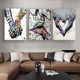 thumbnail image 2 of Set Cuadros Graffiti Love, 2 of 4