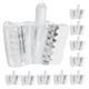 thumbnail image 1 of Abridor de boca de ortodoncia, 10 piezas de silicona dental abridor de boca retractor de boca características de vanguardia, 1 of 8