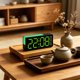thumbnail image 5 of Reloj despertador digital con fecha y temperatura | Reloj LED con día y calendario | Reloj de escritorio multifunción para dormitorio, 5 of 6