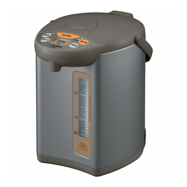 Zojirushi CD-WCC30 Micom Water Boiler & Warmer, Silver