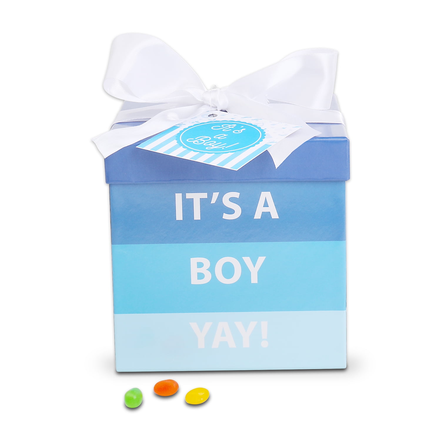 Alder Creek Gift Baskets It's a Boy Baby Gift Box (4 Items)