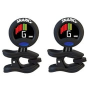 Snark Rechargeable Clip-On Tuner 2 Pack High Precision Tuning No Batteries