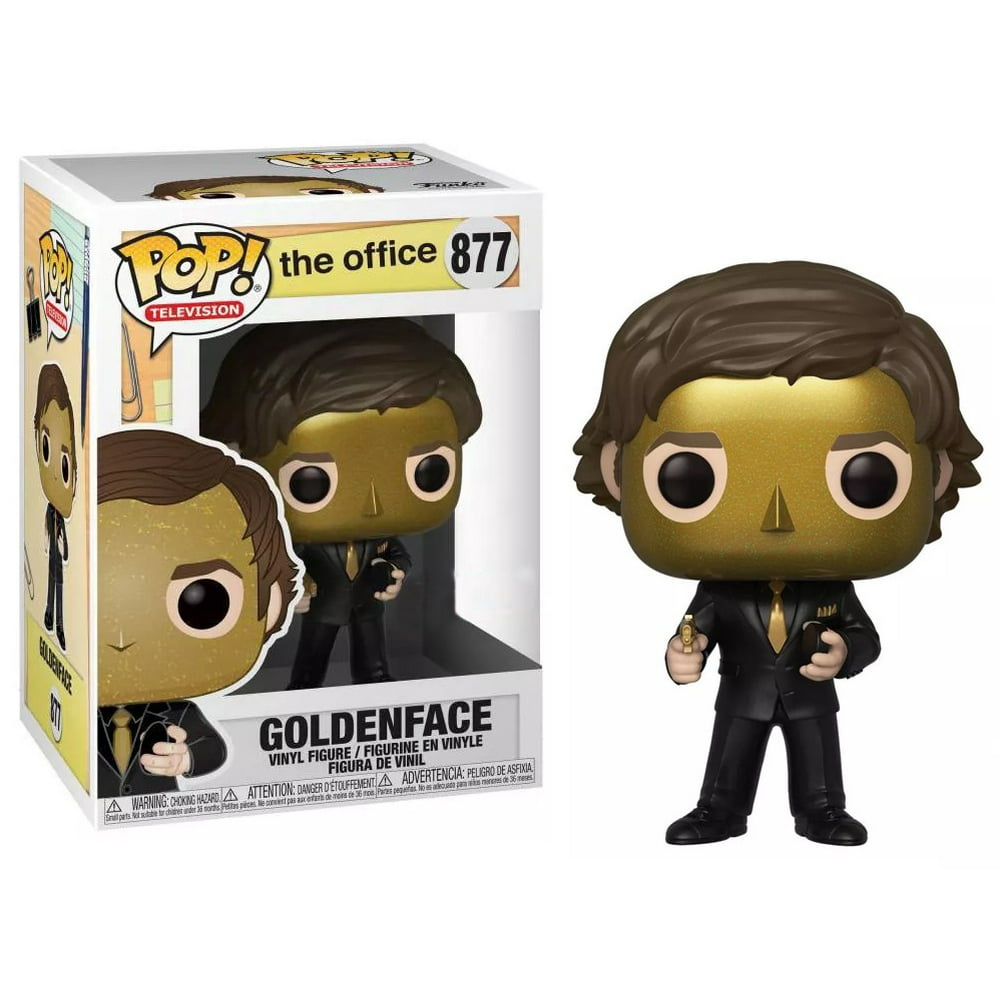 The Office Funko POP! TV Goldenface Vinyl Figure - Walmart.com - Walmart.com