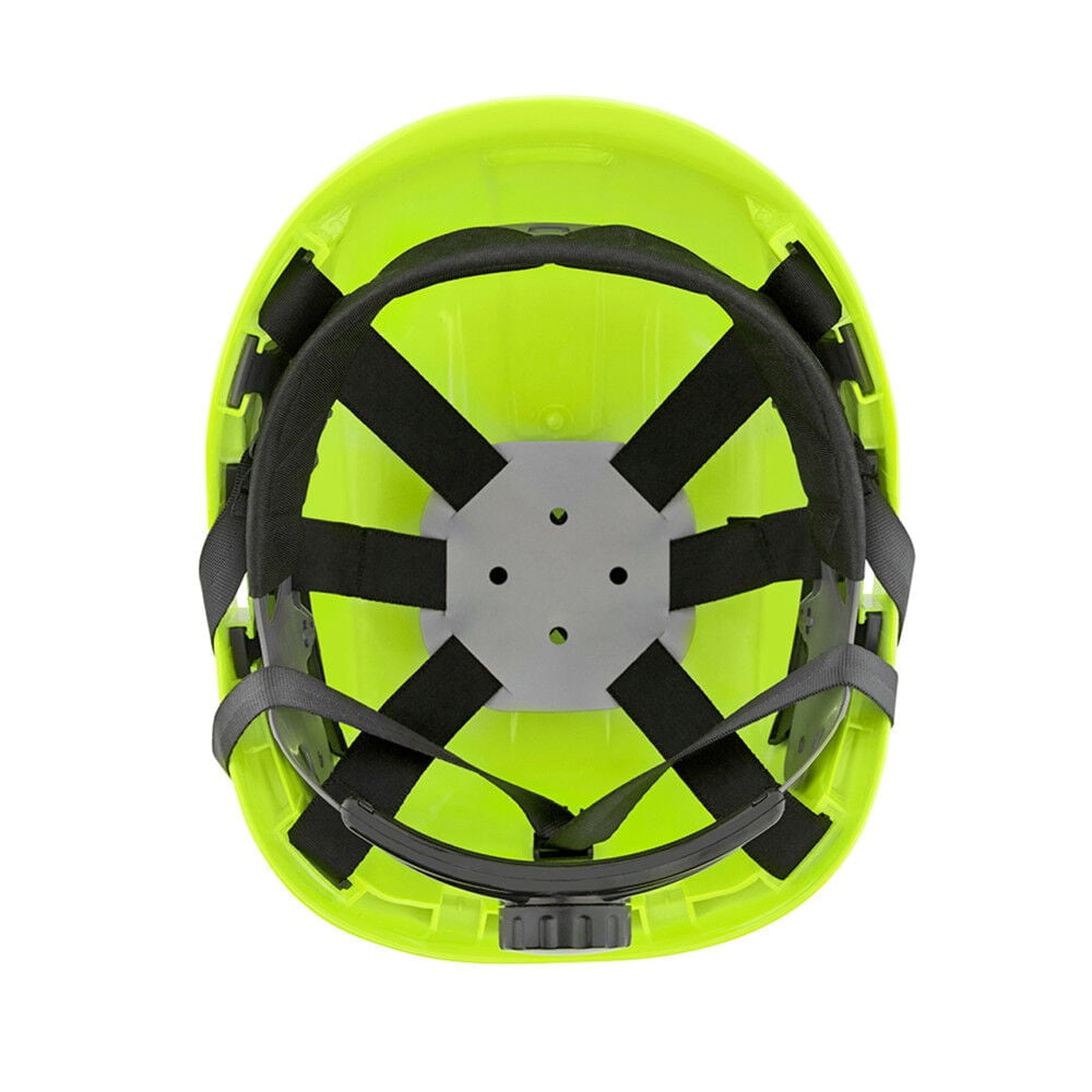 Jackson Safety Hard Hat - CH-300 Series - Industrial Climbing - Non-Vented - Hi-Viz Yellow/Green