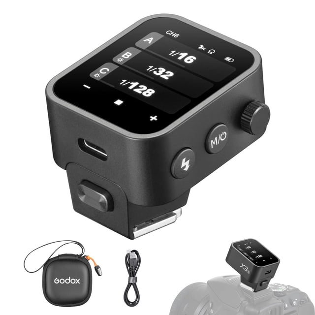 Pantalla táctil TTL de Flash Trigger Godox X3-S para cámara Sony