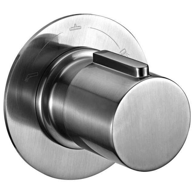 ALFI Brand AB9101-BN Brossé Nickel Moderne Rond 3 Voies Douche Diverter