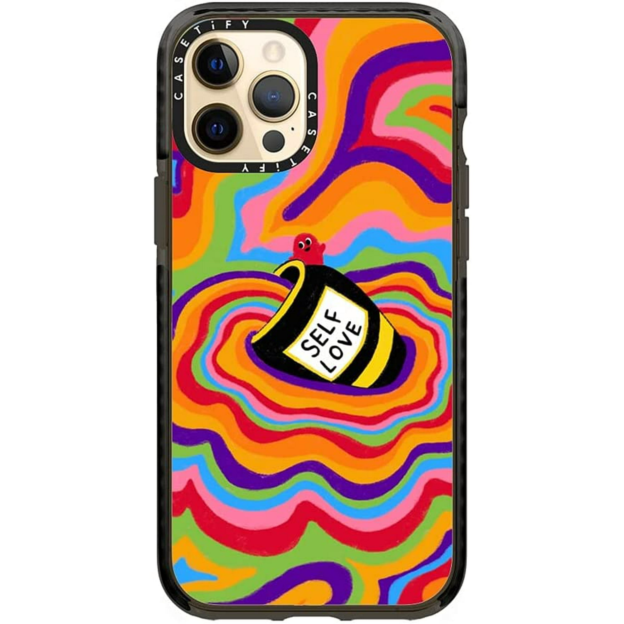 Casetify Impact Case For Iphone 12 Pro Max Flower Power Retro Clear Black Walmart Canada