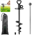 thumbnail image 1 of Estaca de amarre para perros SELEWARE Outdoor, antioxidante, para perros grandes, 1 of 9