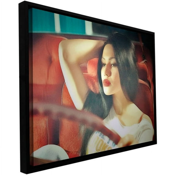 ArtWall Dean Uhlinger "Drive" Floater Framed Gallery-Wrapped Canvas