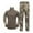 12Watermelon Red, variant on guisaled Men's Fashion Tracksuits Set Long Sleeve Causal 1/4 Zip Running Sports 2 Piece Outfits Lapel Camouflage Sweatsuit