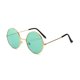 thumbnail image 5 of Gafas de mar redondas retro, gafas de sol Harajuku con montura metálica a la moda para hombres y mujeres, 5 of 5