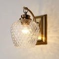thumbnail image 3 of Golden Lighting Adeline 1-light Wall Sconce in Modern Brushed Gold, 3 of 4