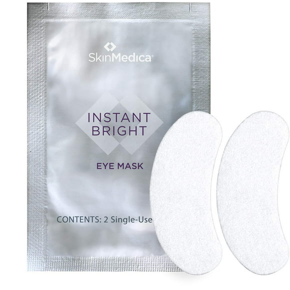 Máscaras para ojos SkinMedica Instant Bright Under Eye Parches, 6 unidades
