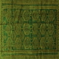 thumbnail image 1 of Ahgly Company Indoor Square Persian Green Traditional Area Rugs, 3' Square, 1 of 1
