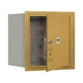 thumbnail image 3 of Salsbury Industries Recessed Private Aluminum 1 Unit 4C Horizontal Parcel Locker, 3 of 4
