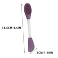 thumbnail image 4 of Silicone Face Mask Brush, Facial Mask Mixing Stick, Double Head Mud Mask Applicator Brush, Soft Rubber Head, Easy to Clean, Multifunctional Beauty Tool for Cream Gel Masks, Durable and Gentle on Skin, 4 of 5