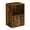 Barnwood, variant on Convenience Concepts Xtra Storage 1 Door Cabinet with Shelf, Pink