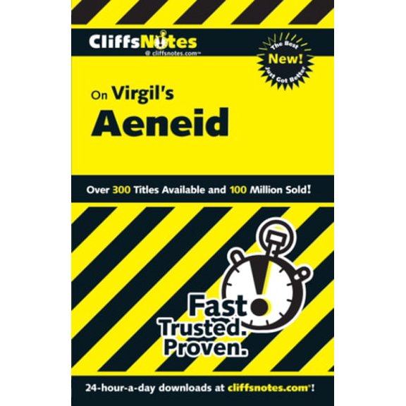 Pre-Owned Cliffsnotes on Virgil's Aeneid (Paperback) 0764586807 9780764586804