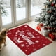 thumbnail image 4 of Yhmxh Alfombrillas de baño para baño Alfombra de baño Tapete navideño absorbente para cocina y baño Decoración del baño, 4 of 5