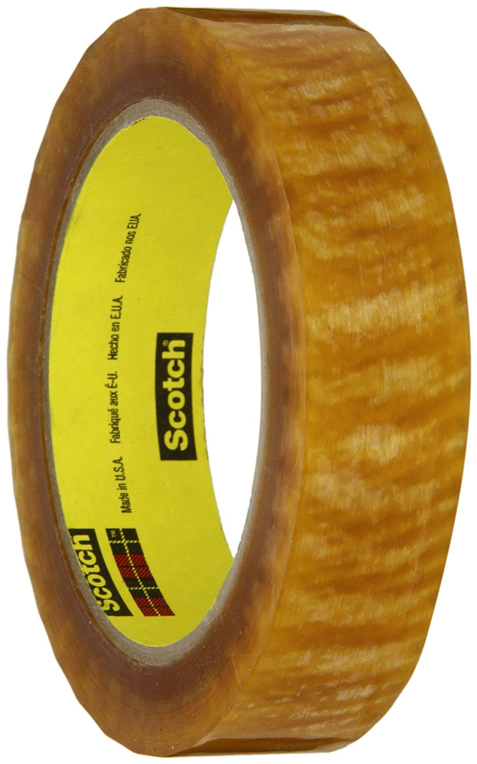 Scotch Light Duty Packaging Tape 610 Clear Heat Resistant, 1 in x 72 yd