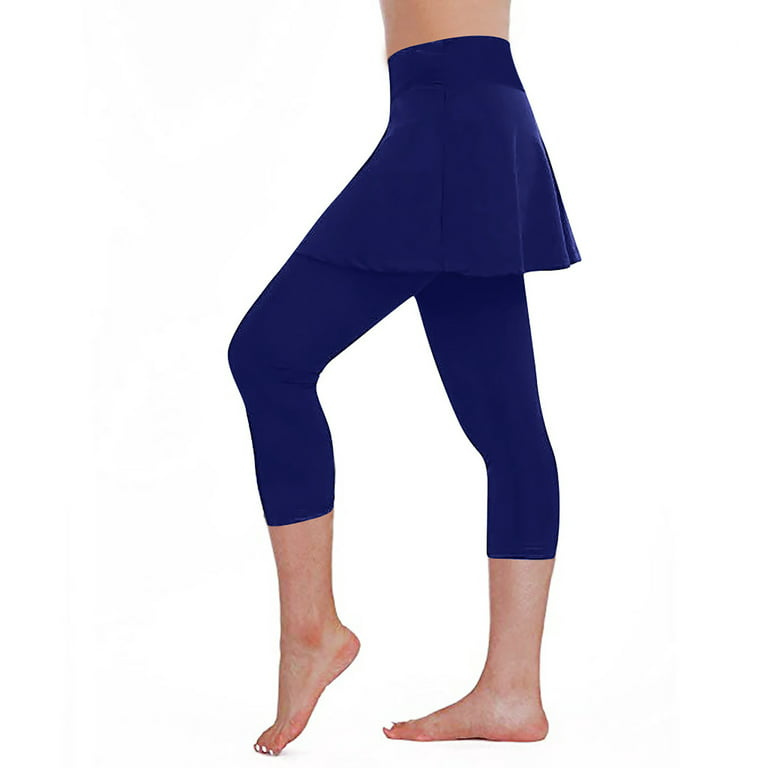 Baocc Yoga Pants Women's Casual Skirt Leggings Tennis Pants Sports