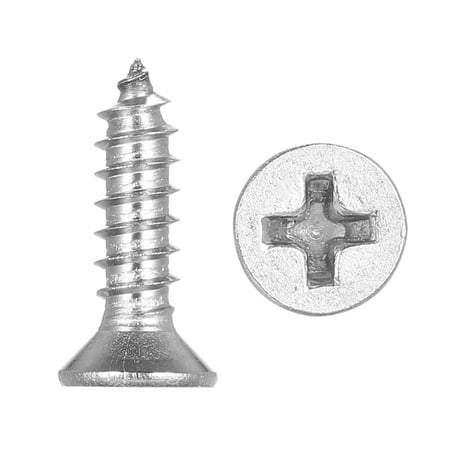 

Carevas A2 DIN7982 #8 304 4.2mm Stainless Steel Screw Countersunk Self Tapping Wood Screws 4.2mm*16mm