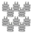 thumbnail image 4 of GUIYONG 10pcs Split Bolt Joint Clamp Wire Connector For Electric Fence Aluminium Alloy Electrical Fence Split Clamps For Multiple Electric Fence, 4 of 5