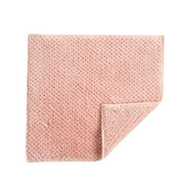 Fall Hand Towels Kitchen Nonstick Oil Velvet Hand Towel Kitchen Quick-Drying Hanging Hand Thickened Towel
