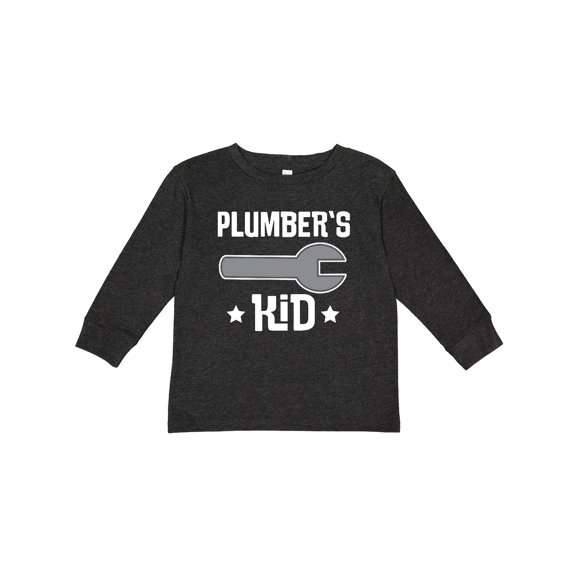 Inktastic Plumbers Kid Boys or Girls Long Sleeve Toddler T-Shirt