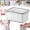 Gray, variant on 4 in 1 Food Storage Container, Fruit Storage Containers for Fridge with Removable Colanders, Fridge Organizer Bins for Salad Berry Lettuce Vegetables Meat