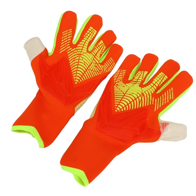 Guantes de Fútbol Guantes de Portero para Hombres y Mujeres Látex Nailon Antideslizantes Transpirables Protección de los Dedos Guantes de Portero de Fútbol ANGGREK Otros