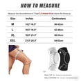 thumbnail image 3 of JWCJ Right Leg Black Knee Brace with Precision Dial System, Adjustable Knob Support for Running and Basketball, Unisex Performance Knee Stabilizer, XL, 3 of 9