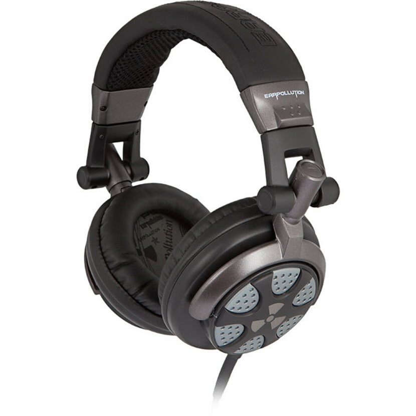 ifrogz EarPollution Ronin Over-Ear Headphones Midnight - Walmart.com