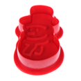 thumbnail image 5 of 4PCS/Set christmas cookie biscuit mold 3d cookie plunger cutter diy baking mould, 5 of 5