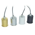 thumbnail image 7 of Alloy E27 Bulb Holder with Cord Screw Base Heat Resistant Design Lighting Part, 7 of 7