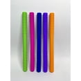 thumbnail image 2 of Tubos de dentición huecos originales - Juguetes de dentición de silicona suave para bebés de 3 a 6 meses 6 a 12 meses - Sin BPA / Apto - Diferentes texturas suaves para bebés pequeños oso de fresa  Hogar, 2 of 5