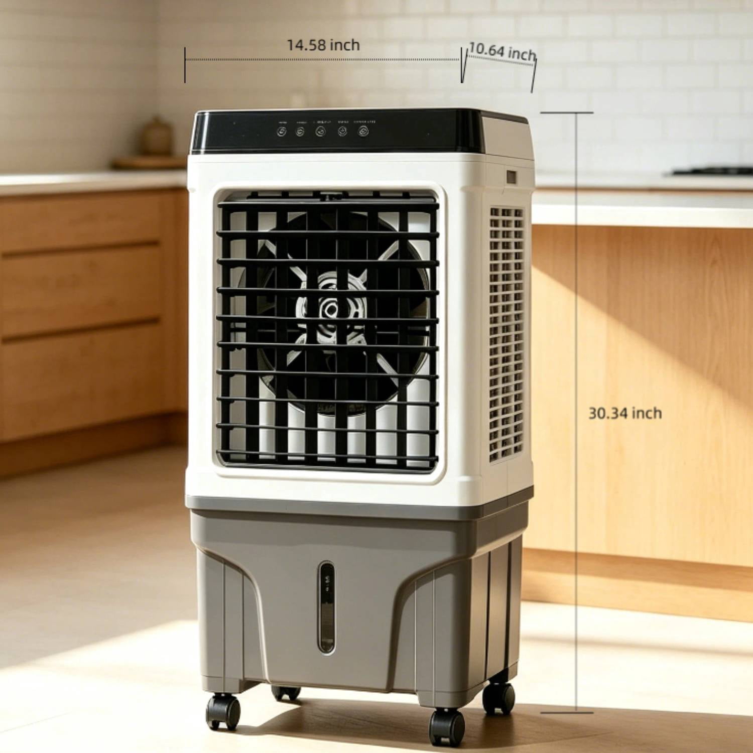 Portable Air Conditioners,3000 CFM Swamp Cooler with3 Speed, 120°Swing, 7.5H Timer, 3.96-Gallon Water Tank Evaporative Air Cooler Long Cooling for Garage, Yard, Indoor
