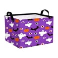 thumbnail image 2 of Halloween Boo Basket Foldable Storage Bin, Spooky Cute Halloween Decorations for Indoor Use, Great Gift for Halloween Celebrations, Versatile Halloween Party Decorations for Home, 2 of 9