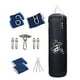 thumbnail image 1 of Saco de boxeo colgante sin relleno, saco de boxeo rellenable para adultos, MMA, Taekwondo Negro 100cm, 1 of 9