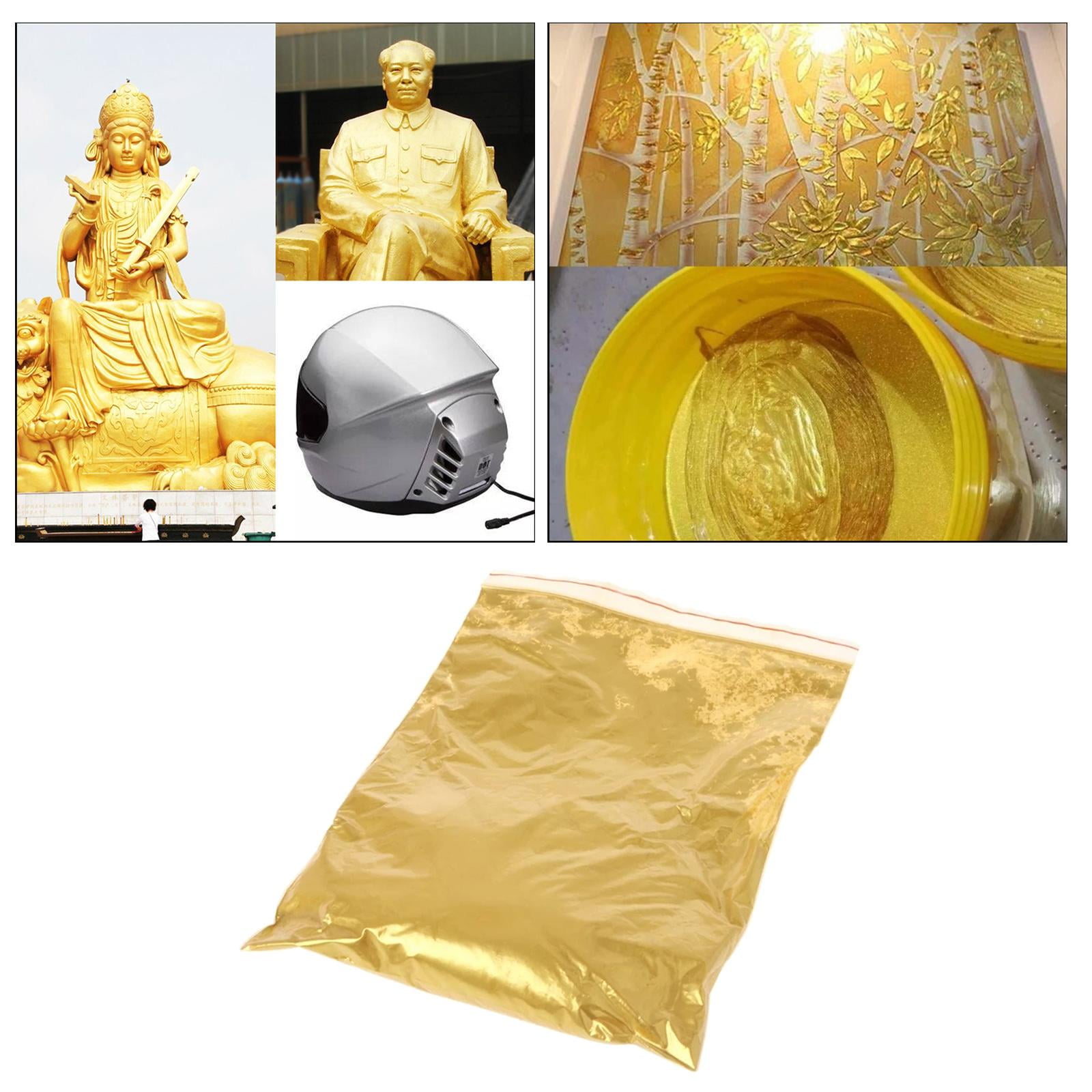 FVDPWYE Mica Pigment for Candle Resin Gold 1200Mesh