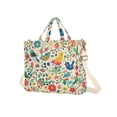 thumbnail image 7 of FORMRS Womens Corduroy Tote Bag Crossbody Shoulder Handbag with Pocket, Cartoon Animals, 7 of 7