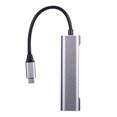 thumbnail image 3 of Concentrador 4-en-1 USB-C USB3.0 USB2.0 Tipo-C a HD Convertidor PD Concentrador USB Irfora Centro, 3 of 6