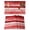 Red, variant on Sage Green Stripes Placemats Set of 8, Watercolor Gradient Abstract Striped Placemats for Dining Table, Place Mats for Kitchen Tabletop, Waterproof Wipeable Dining Table Mats Set