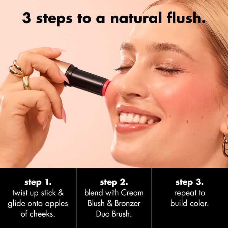 e.l.f. Soft Glam Cream Blush, Muted Mauve photo 8