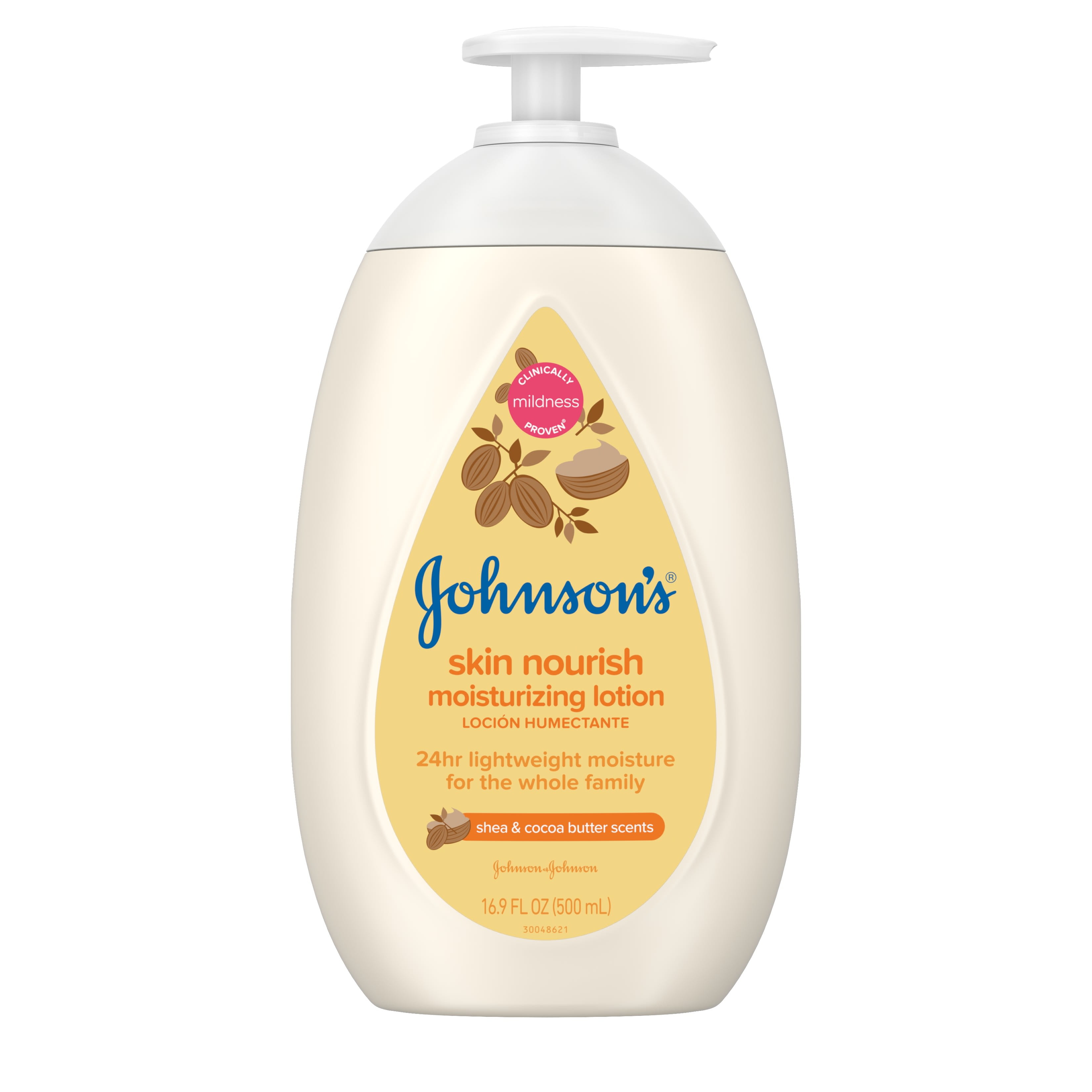 Johnson's Moisturizing Baby Lotion, Shea & Cocoa Butter, 16.9 fl. oz